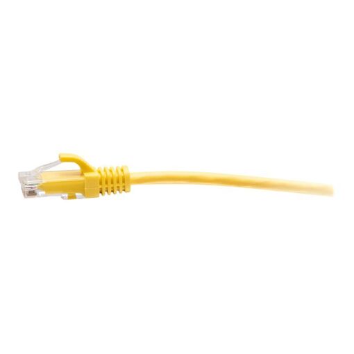 Cable de red C2G Cat6a sin enganche de 3 pies (0,9 m) - Amarillo