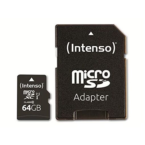 Intenso UHS-I Performance 64GB microSDXC Card