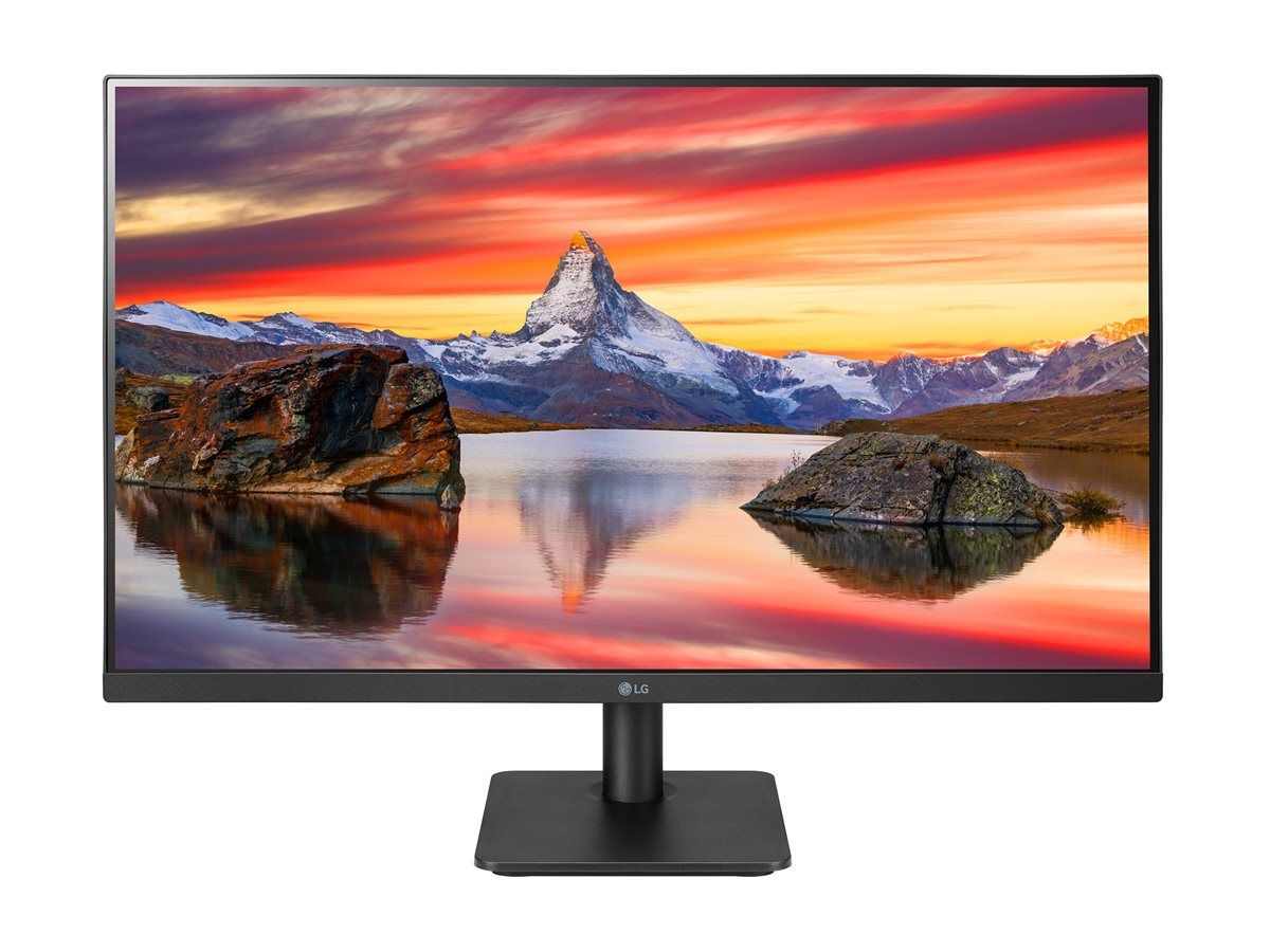 LG 27MP400P-B - MP400P Series - LED Monitor - 27" - Full HD (1080p) @ 75Hz - IPS - 250 cd/m² - 5ms - HDMI, VGA - Black