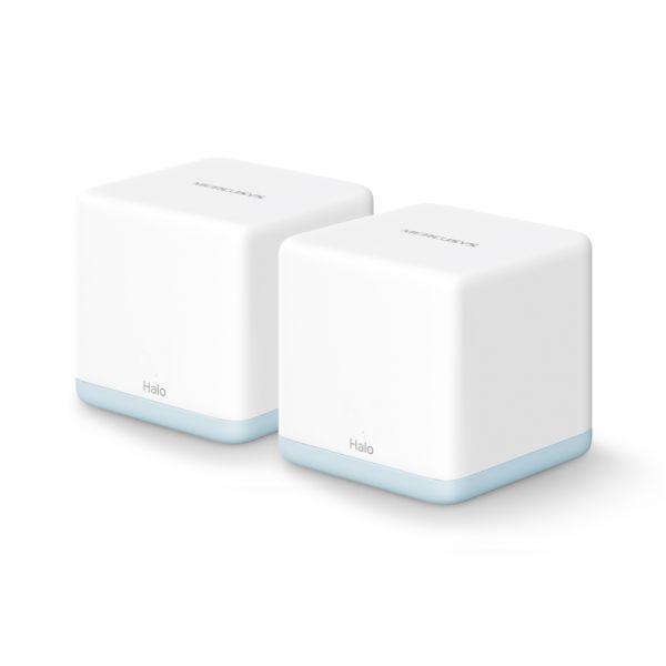 Mercusys Halo H30 (2-Pack) Dual Band Wi-Fi 5 (802.11ac) Router, White, Internal