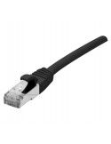 Exertis Connect CAT6a Cable, 10m, S/FTP, Black