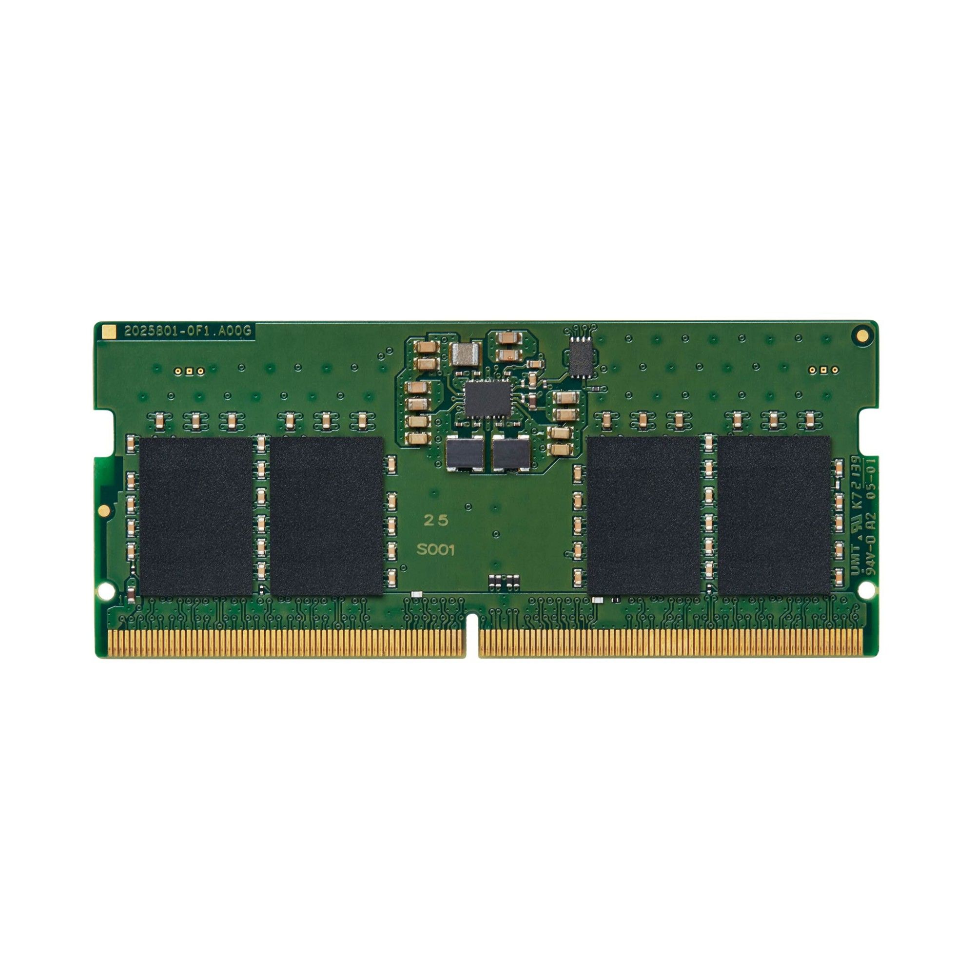 Kingston DDR5 8GB SO-DIMM 262-Pin 5200MTs/PC5-41600 CL42 1.1V Unbuffered Non-ECC Memory Module
