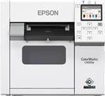 Epson ColorWorks CW-C4000E (MK) Label Printer - Color - Inkjet - Roll (102mm) - 1200 x 1200 dpi - Up to 100 mm/sec (mono) / up to 100 mm/sec (color) - USB, USB Host - Cutting Tool