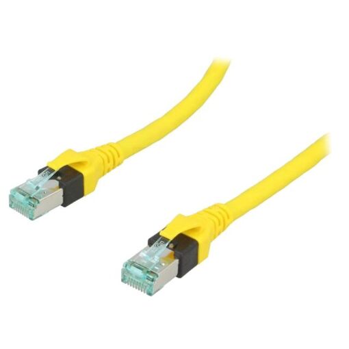 Câble réseau RJ45 mâle S-FTP Cat 6 jaune - 1,5 m