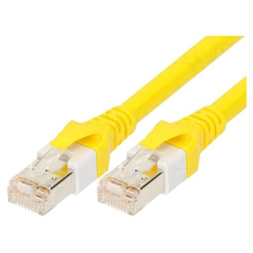 Câble réseau RJ45 mâle ADNAuto - Jaune Cat 5e - 1,5m