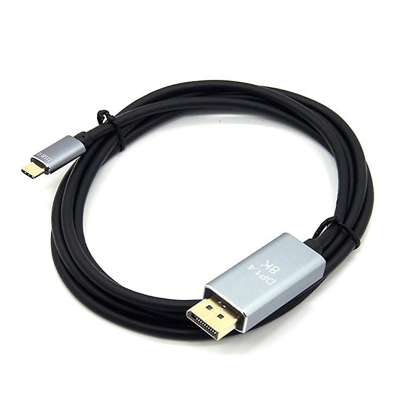 Cable USB-C a DisplayPort 8K (6 pies/1.8 m) - 8K@120Hz, 5K, 4K, 2K - Transmisión de video HD