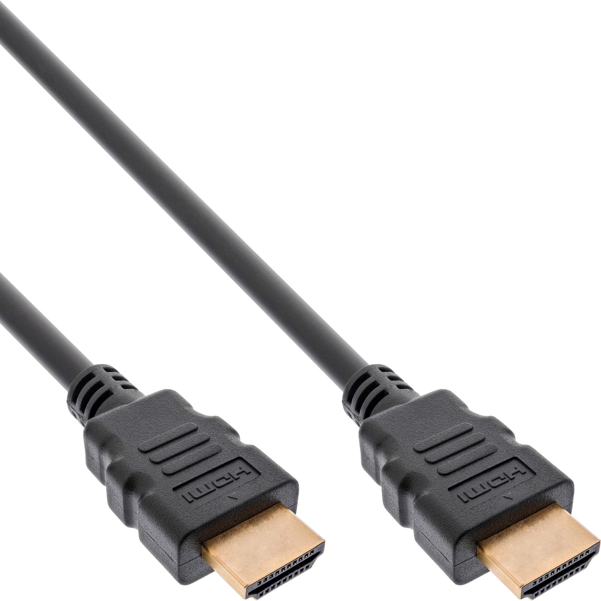 InLine 1.5m HDMI Cable (Type A, Standard) - Black