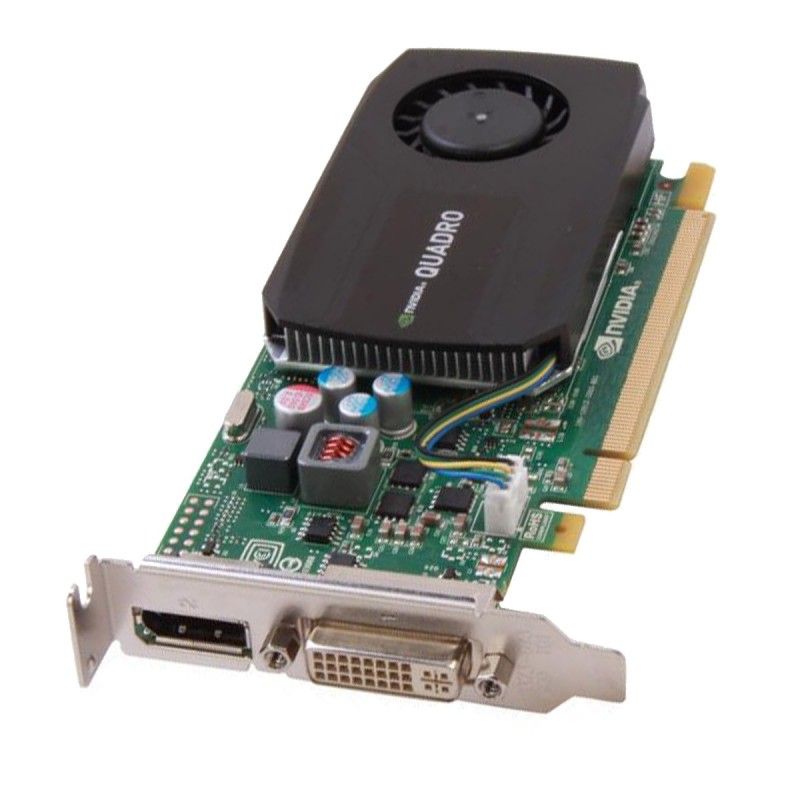 NVIDIA Quadro K600 1GB DVI DisplayPort Low Profile Graphics Card