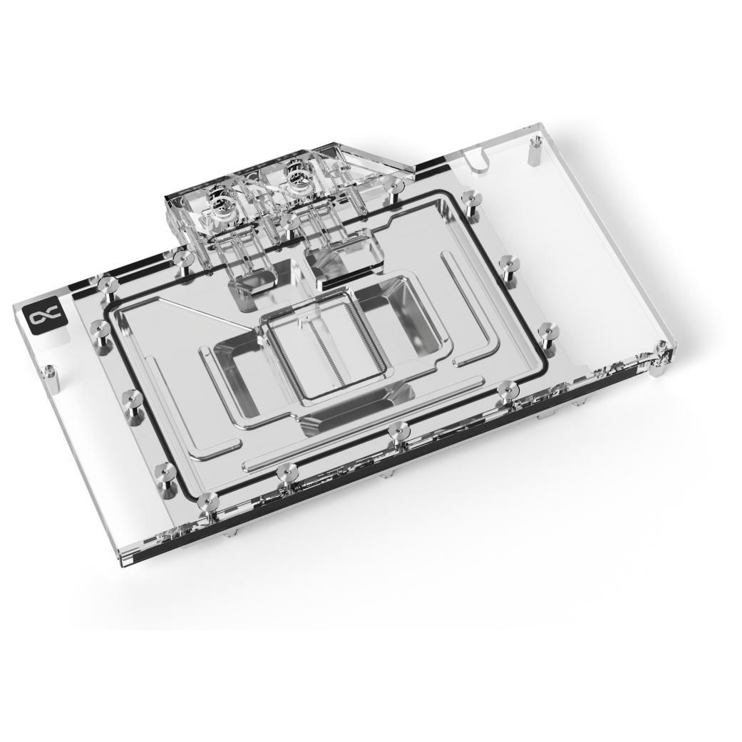 Alphacool Water Cooling Kit for Computers - Black/Silver/Transparent