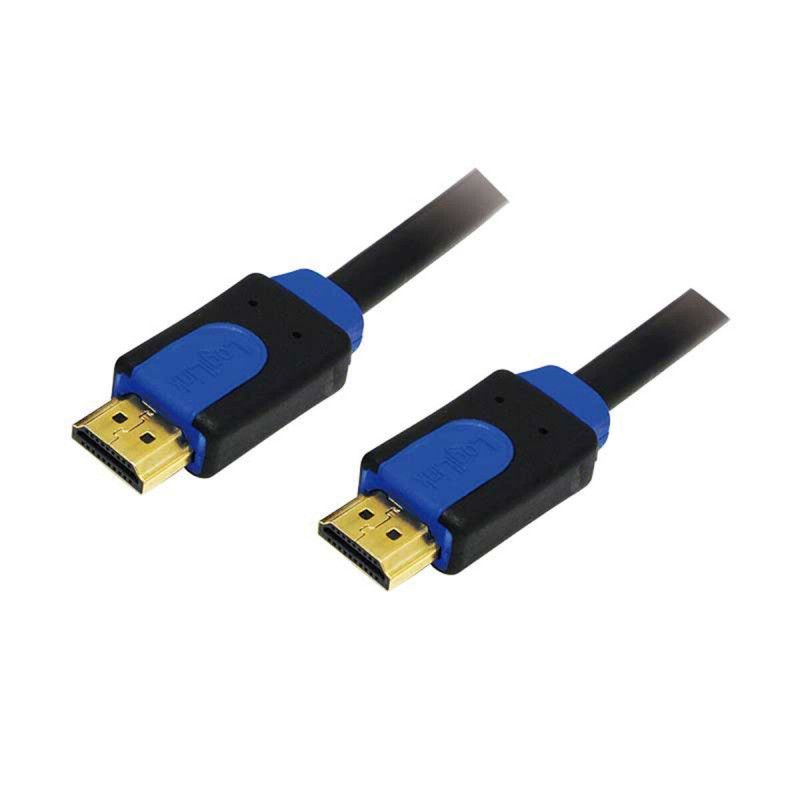 LogiLink HDMI Cable CHB1105, 5m, Blue/Black