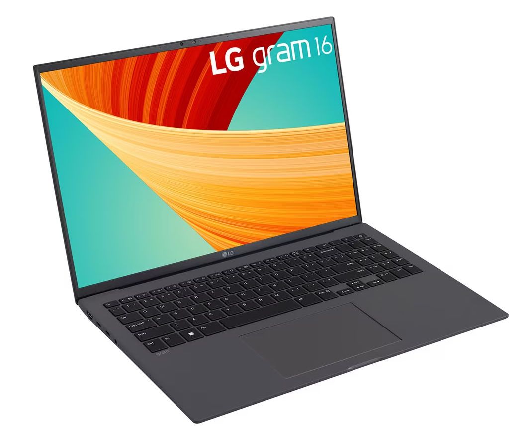 Ordinateur portable LG Gram 16Z90R AA56 - 16 pouces i5/16 Go RAM/512 Go SSD, Gris Charbon