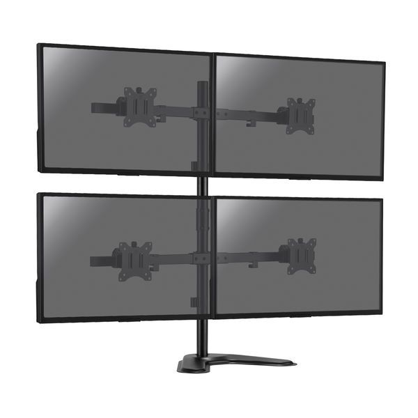 Kimex 4-Screen Monitor Stand for PC Monitors 17"-32"