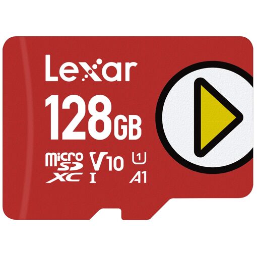 Tarjeta de memoria Lexar PLAY microSDXC UHS-I de 128 GB Clase 10