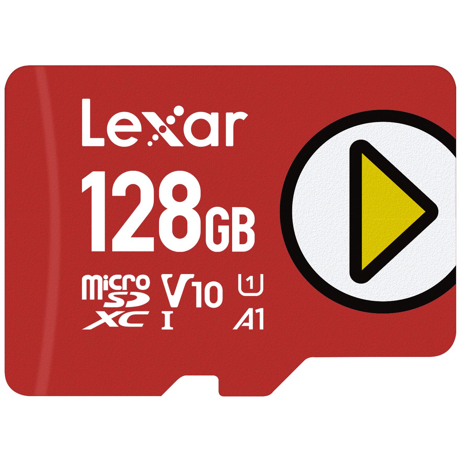 Lexar PLAY 128GB microSDXC UHS-I Card Class 10