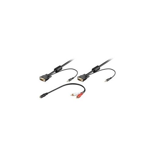 Câble audio Goobay SVGA - 5 m VGA avec audio