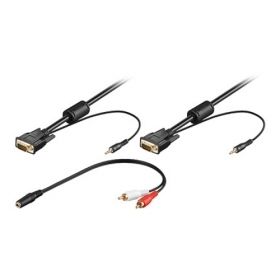 Goobay SVGA Audio Cable - 5m VGA with Audio