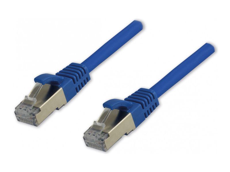 MCL Network Cable - RJ-45 (M) to RJ-45 (M) - 2m - SFTP - CAT 8.1 - Halogen-Free - Blue