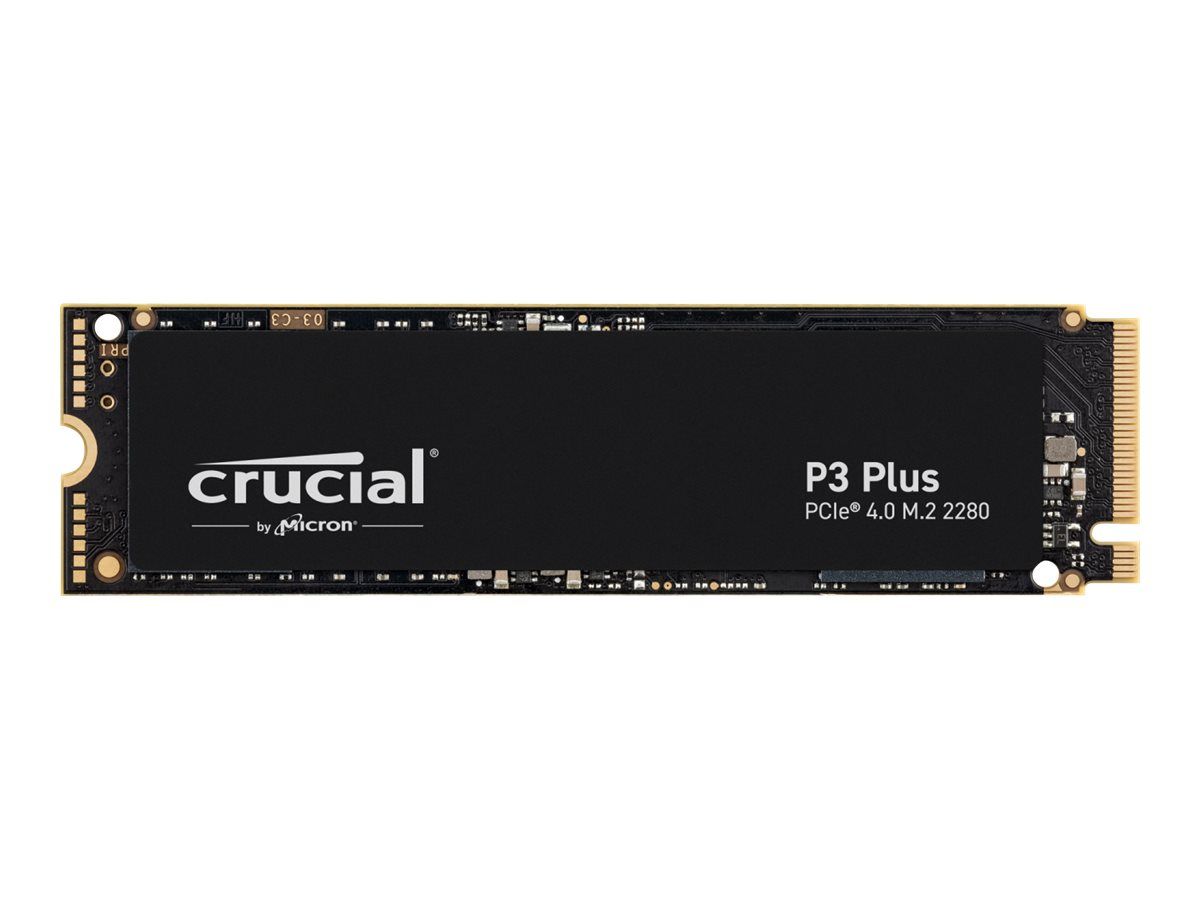 Crucial P3 Plus SSD - 1TB - Internal - M.2 2280 - PCIe 4.0 x4 (NVMe)