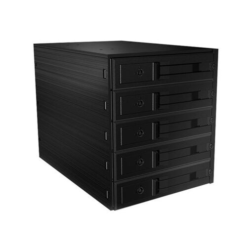 RaidSonic ICY BOX IB-565SSK - Compartiment d'enclume pour stockage 3,5 pouces - Noir