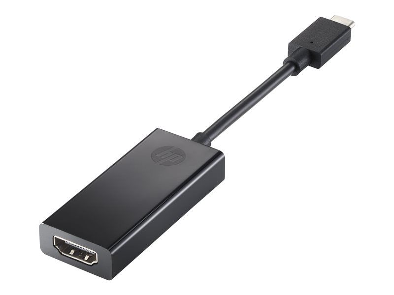 Adaptador de vídeo externo HP - USB-C a HDMI - Negro