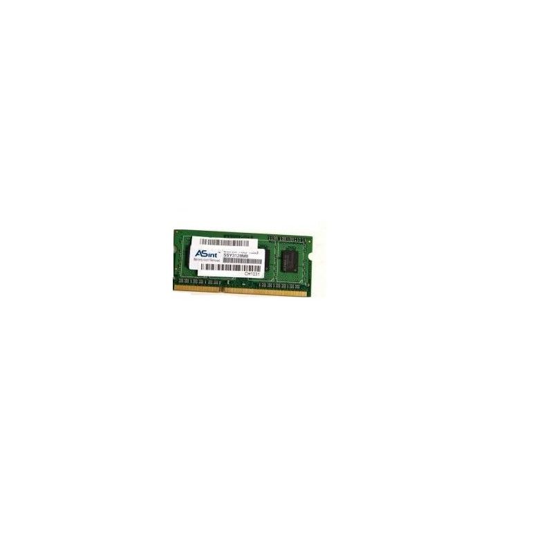 ASint 1GB DDR3 SODIMM RAM (SSY3128M8 EDJEF, PC3-10600S, 1333MHz CL9)