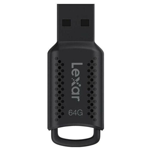 Lexar JumpDrive 64GB USB 3.2 Type-A Flash Drive (3.1 Gen 1) Black