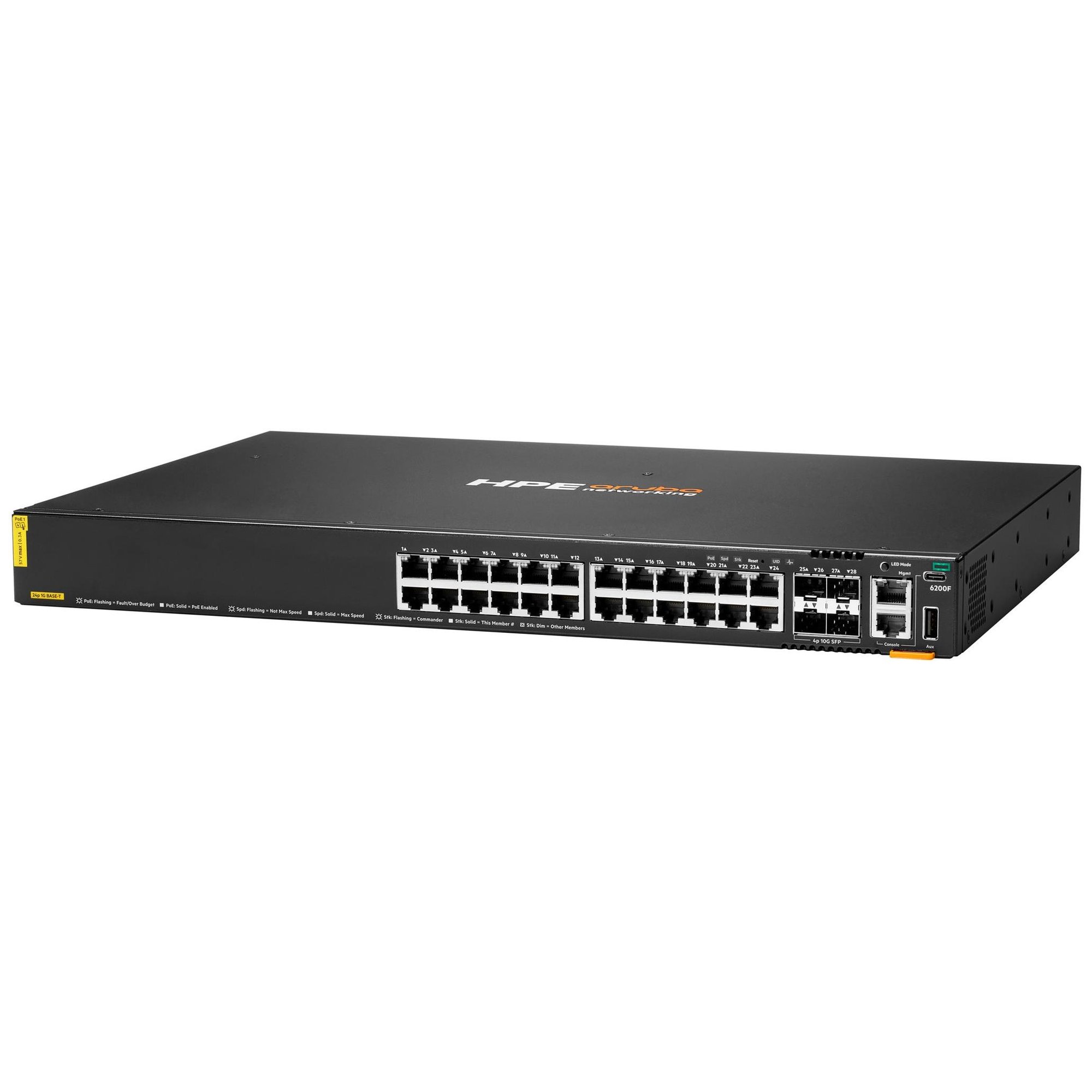 HP Aruba 6200F 24G PoE+ Switch
