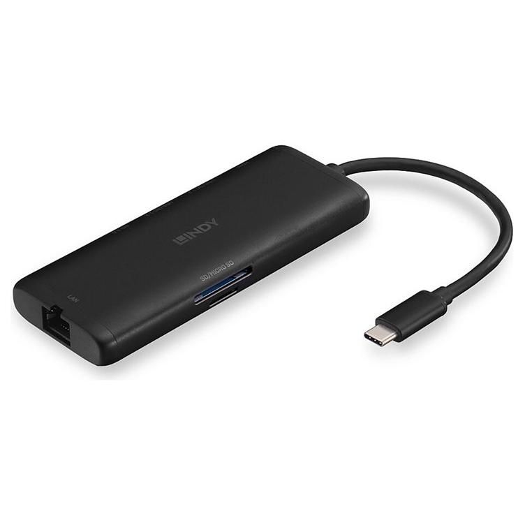 Estación de acoplamiento Lindy USB-C