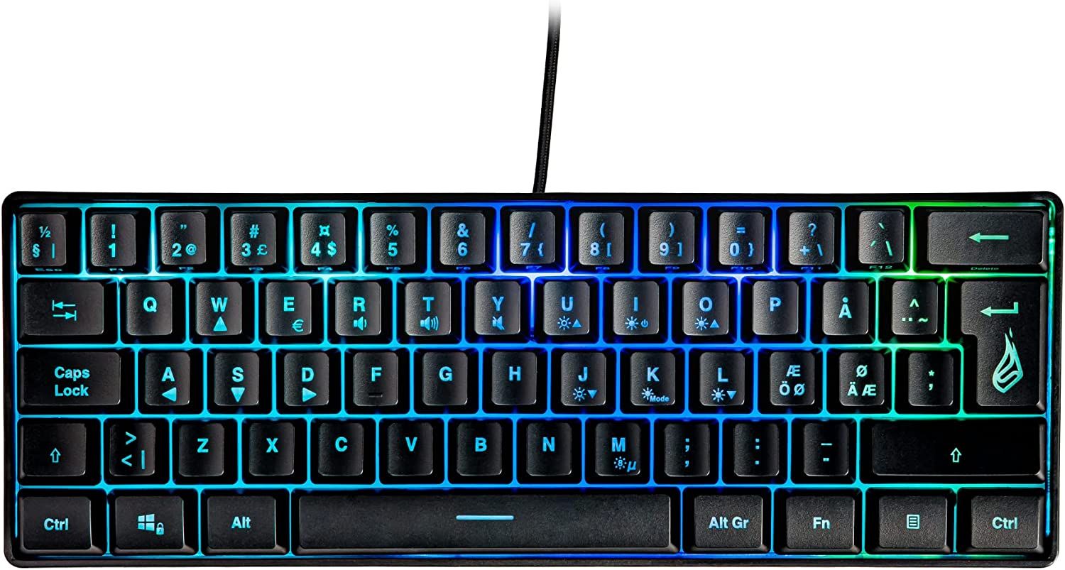 Verbatim RGB X1 QWERTY Nordic Keyboard