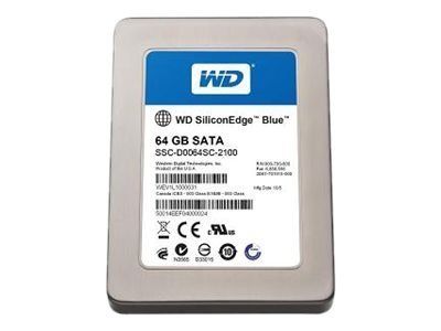 Western Digital SiliconEdge Blue SSD - 64GB, 2.5-inch, SATA 3Gb/s