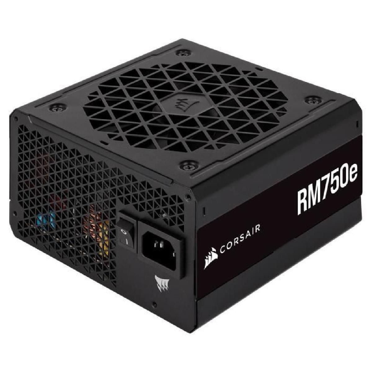 Corsair RM750e Power Supply - 750W - ATX 3.0 Silent - 80 PLUS Gold Certified