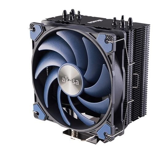 Akasa Alucia H4 Air Cooler 12cm Black Blue (1 Piece)