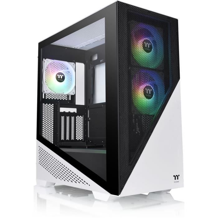 Boîtier PC Thermaltake Divider 370 TG ARGB Blanc (Milieu de tour)