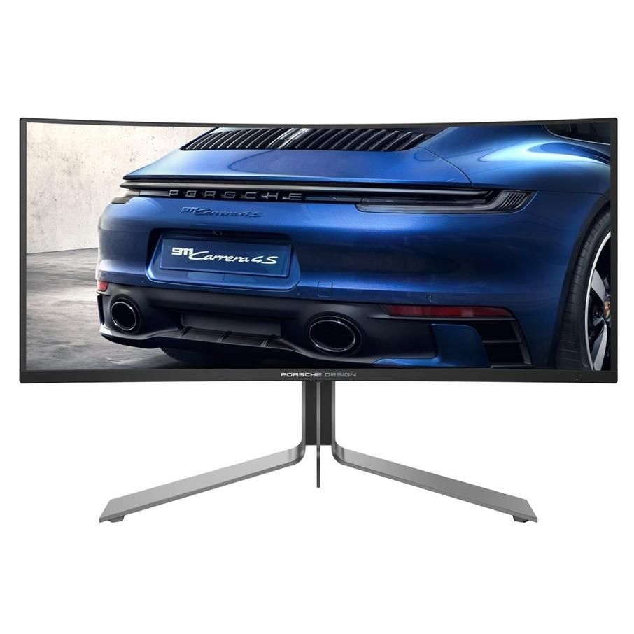 AOC Porsche PD34 34-Inch Curved QD-OLED Monitor, 3440 x 1440 Wide Quad HD, 240Hz Refresh Rate, Black