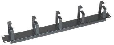 Dexlan Cable Management Panel - Black - 1U - 19