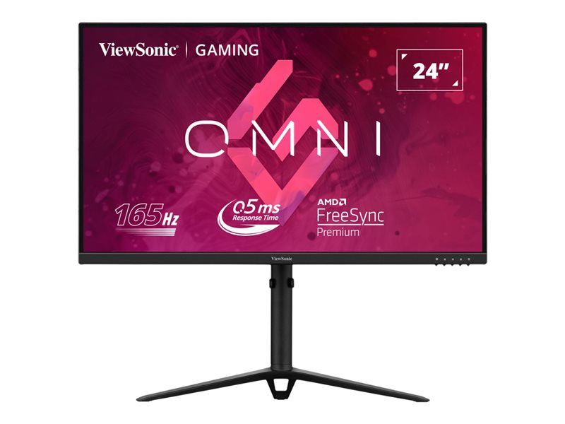 Écran de jeu ViewSonic VX2428J - 24 pouces - Écran LED - Full HD 1080p à 165 Hz - IPS - HDR10 - Temps de réponse de 0,5 ms