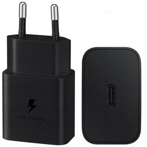 Cargador de pared Samsung 15W, negro