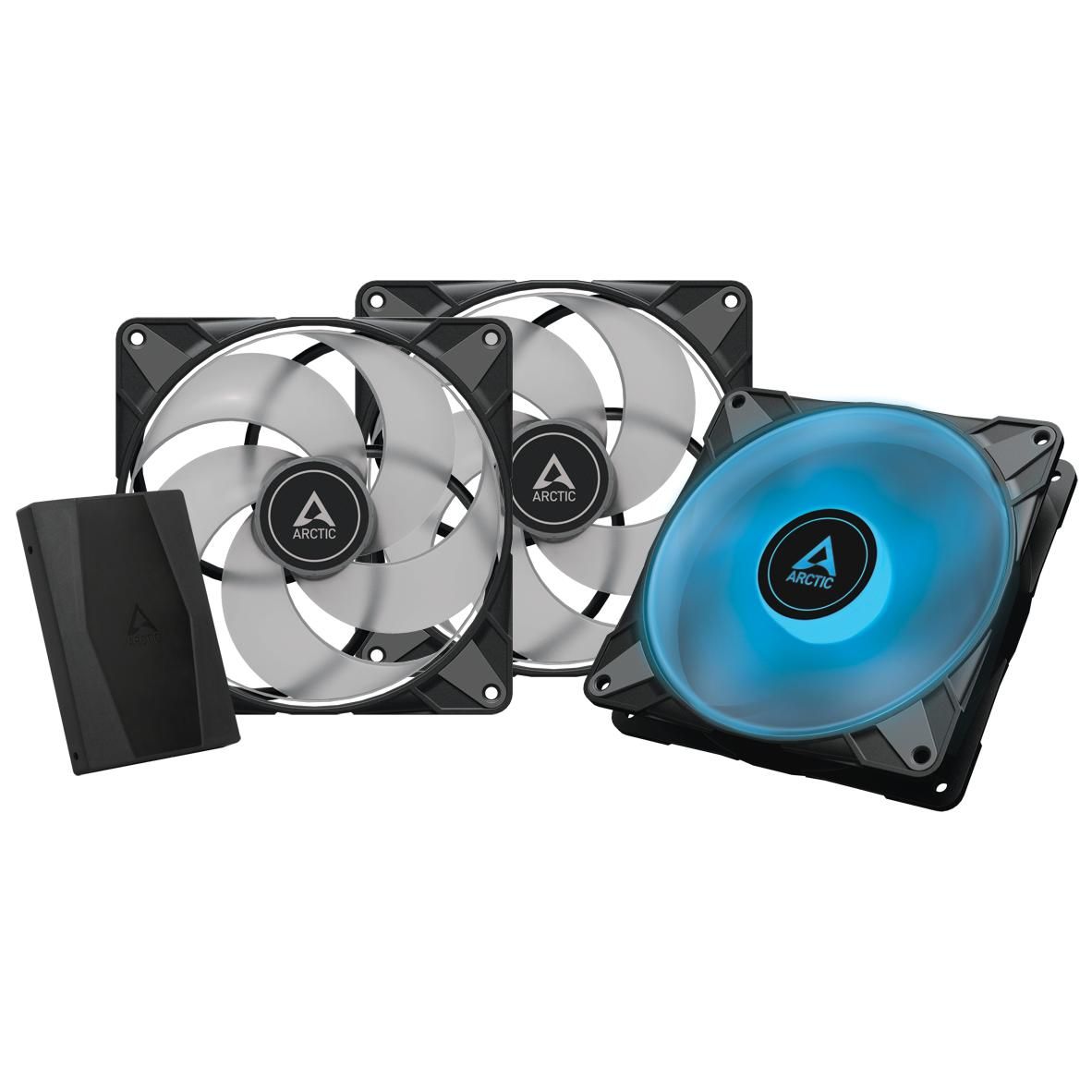 Arctic P14 PWM PST RGB 0dB Case Fan 14cm Black 3.1