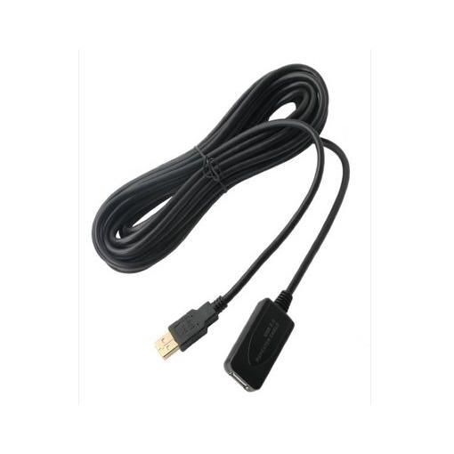 Câble USB DACOMEX 2.0, 5 m, Noir