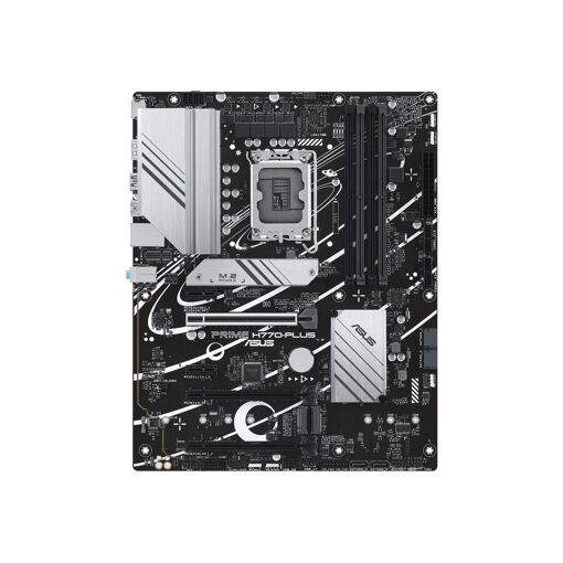 Placa base ASUS Prime H770-PLUS - ATX, zócalo LGA1700, chipset H770, USB 3.2 Gen 2/1, LAN Gigabit, GPU integrado, audio HD (8 canales)