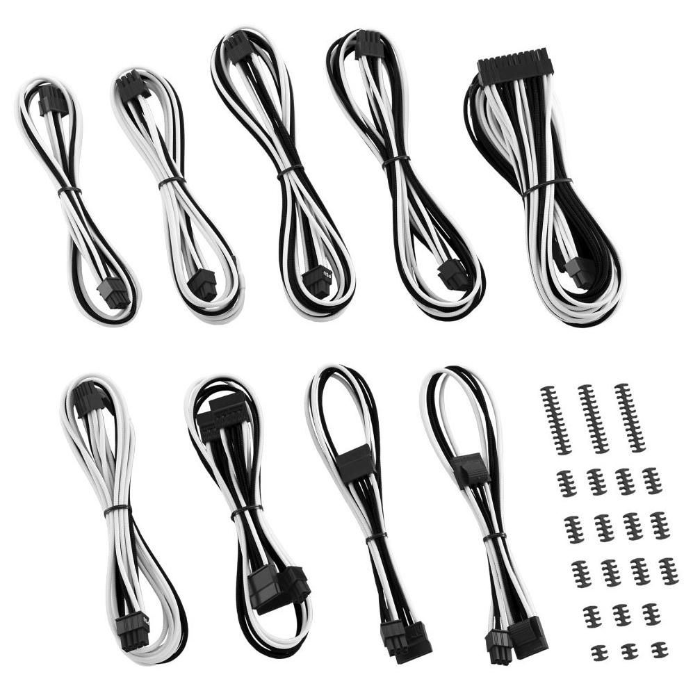 Kit de cable de alimentación interno CableMod (Negro/Blanco)