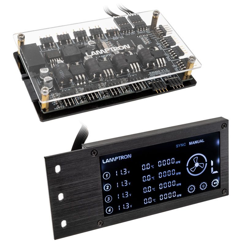 Lamptron RW460 Water Cooling Controller - Black