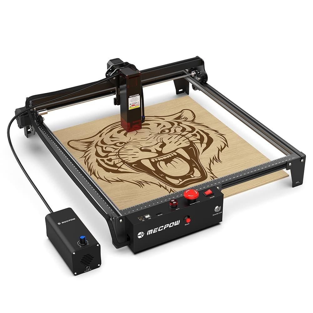 Grabador láser Mecpow X3 Pro de 10 W con kit de asistencia de aire