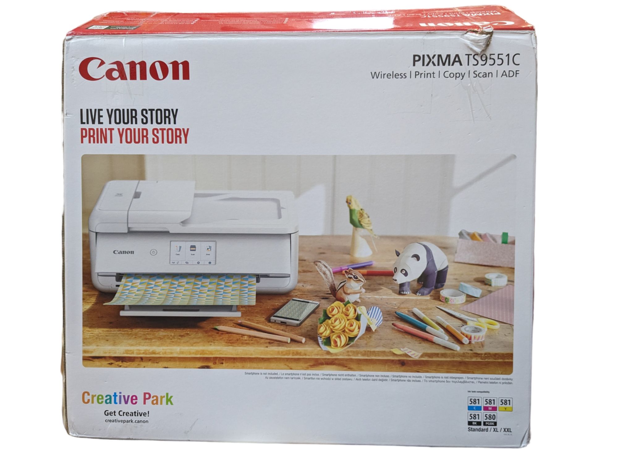 Canon PIXMA G1530 Printer - Color Inkjet - Refillable - A4/Legal - Up to 11 ipm (Mono) / Up to 6 ipm (Color) - Capacity: 100 Sheets - USB 2.0