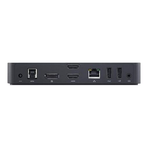 Station d'accueil Dell D3100 - USB, 2 HDMI, DP, Ethernet Gigabit - Service d'échange avancé de 3 ans - États-Unis - Pour Inspiron 15 Gaming 7567 ; Latitude 3350, E5270, E5460, E5470, E5570, E7270