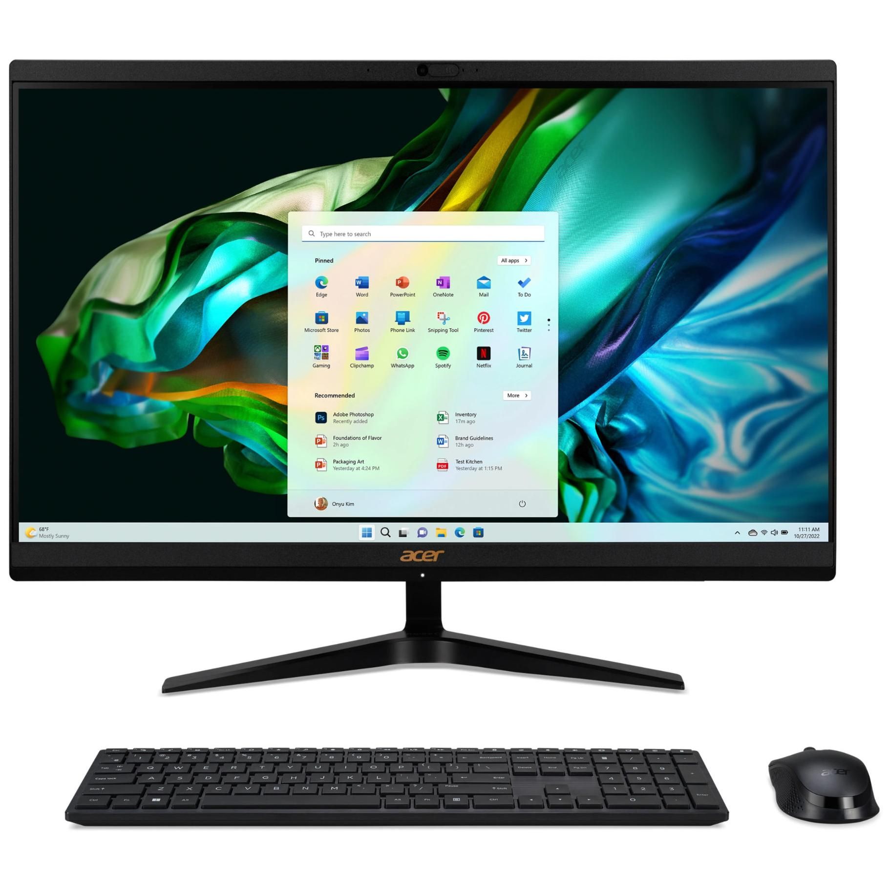 Acer Aspire C 24 - Pantalla de 23.8', Core i5, 8GB RAM, 512GB SSD