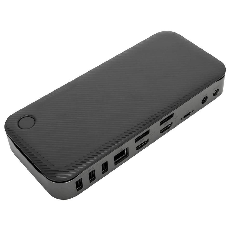 Targus DOCK710EUZ USB 3.2 Gen 2 (3.1 Gen 2) Type-C Docking Station, Black