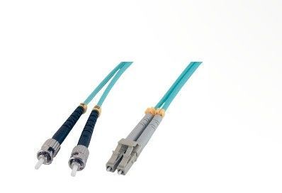 MCL Samar Network Cable - LC Multi-Mode (M) to ST Multi-Mode (M) - 1m - Fiber Optic - 50/125 Microns - OM3