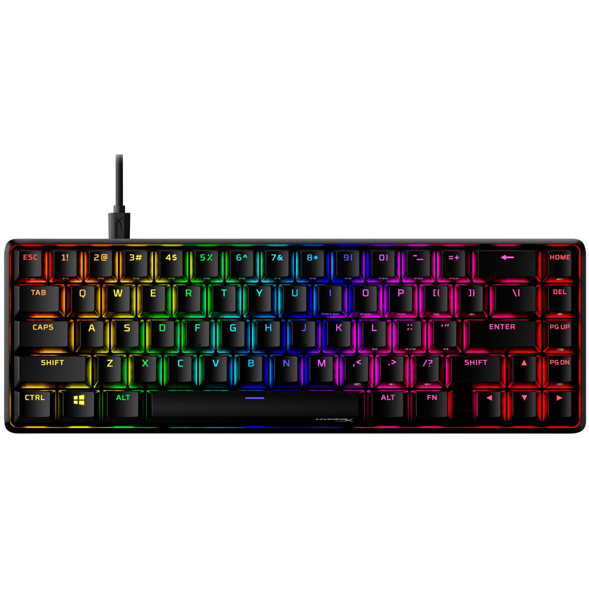 HyperX Alloy Origins 65 - Gaming Mechanical Keyboard - HX Aqua (US Layout)