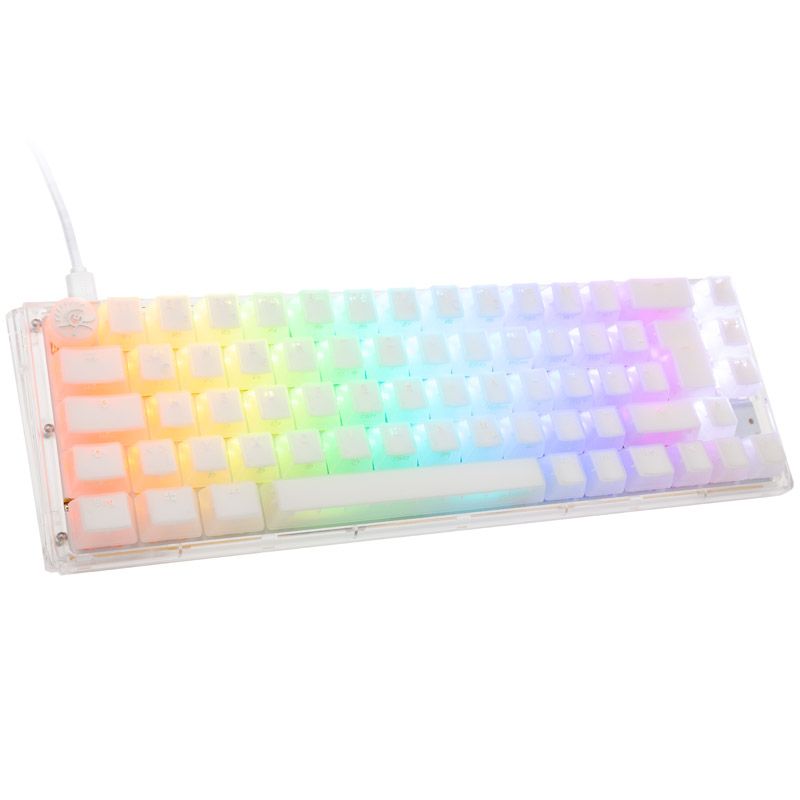 Teclado de juego Ducky One 3 Aura, LED RGB - MX Plata
